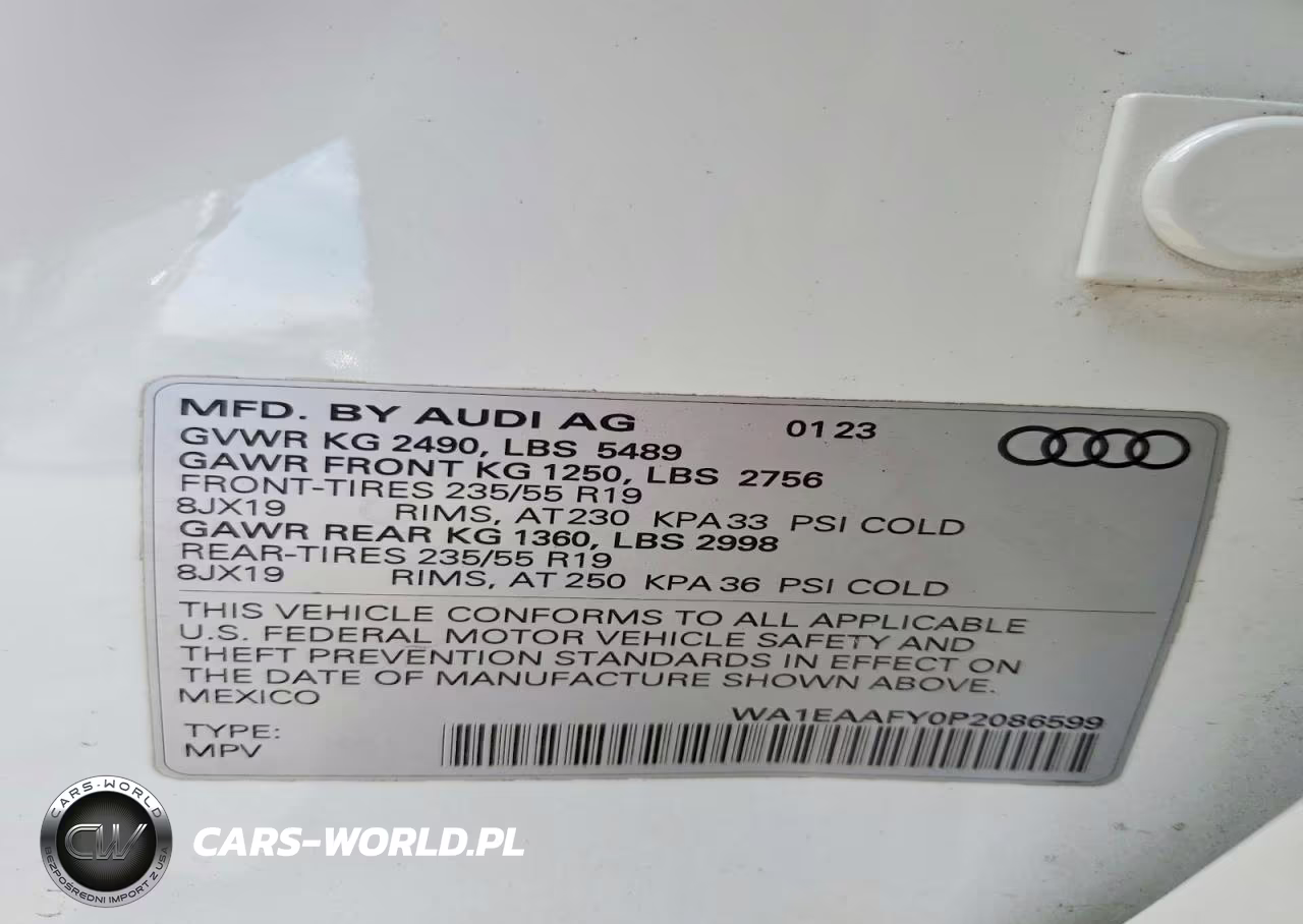 2023 Audi Q5 Premium Plus 45 VIN:WA1EAAFY0P2086599 - 14