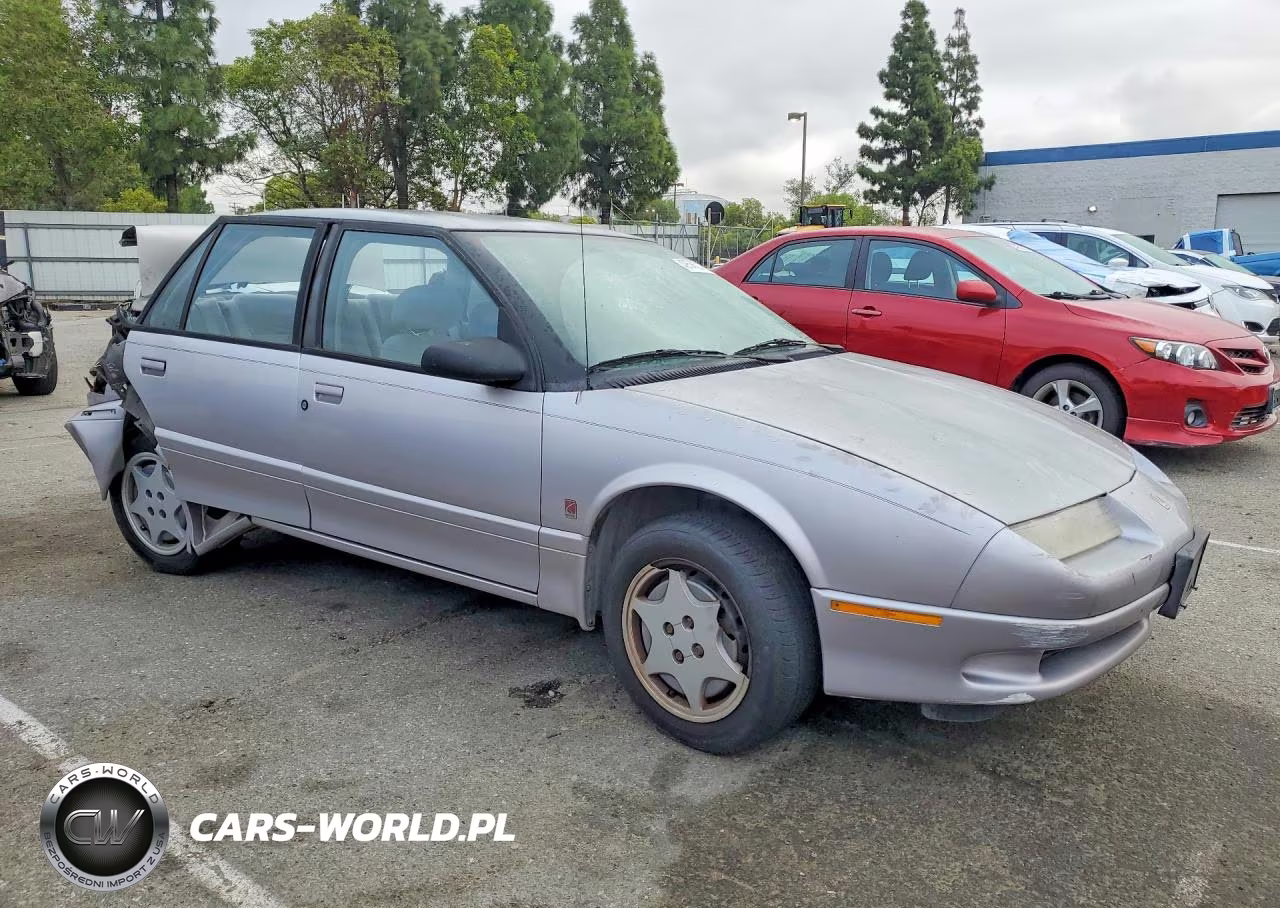 1995 Saturn Sl2 VIN:1G8ZK5275SZ381569 - 4
