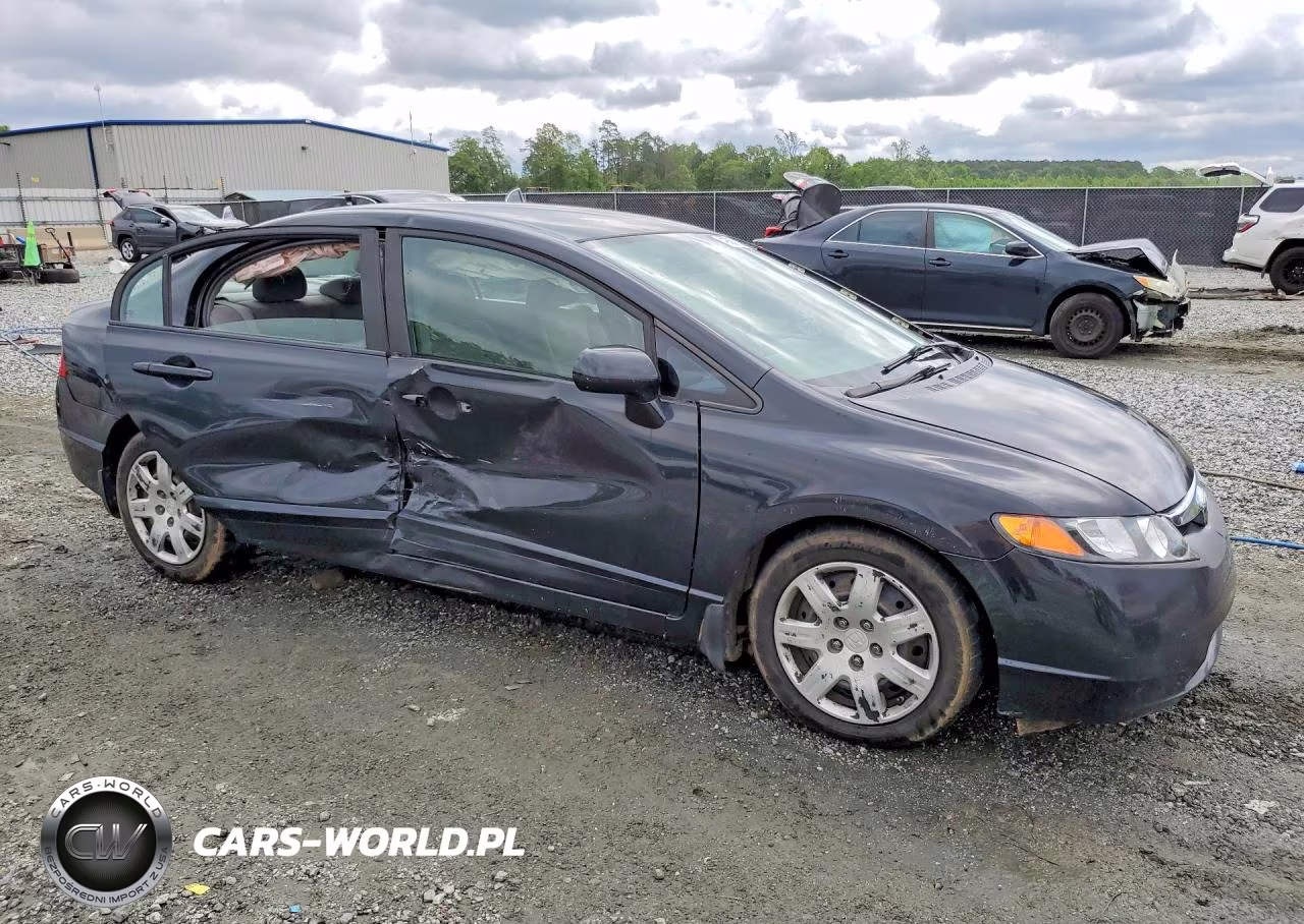 2008 Honda Civic Lx VIN:1HGFA16538L098078 - 4