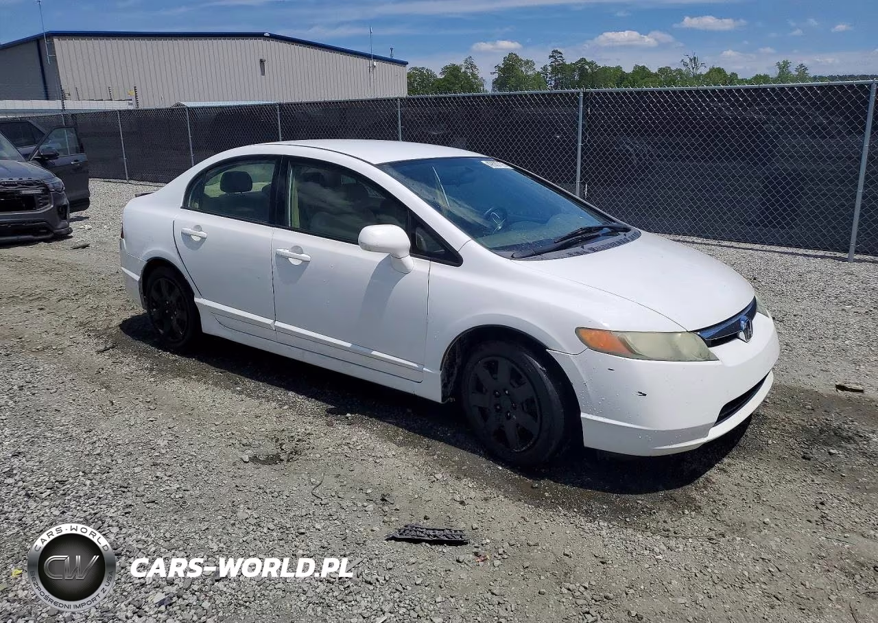 2008 Honda Civic Lx VIN:2HGFA16548H328904 - 4