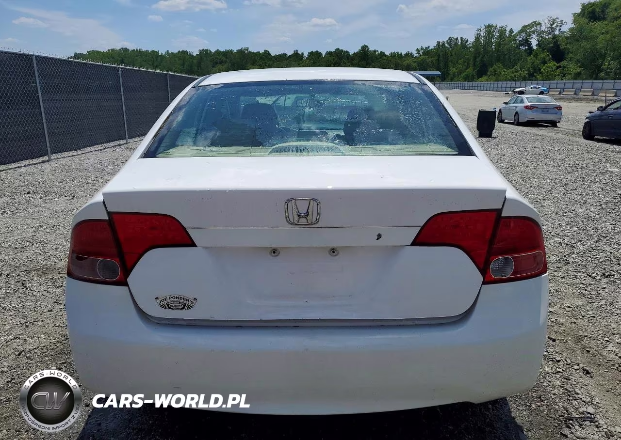 2008 Honda Civic Lx VIN:2HGFA16548H328904 - 6
