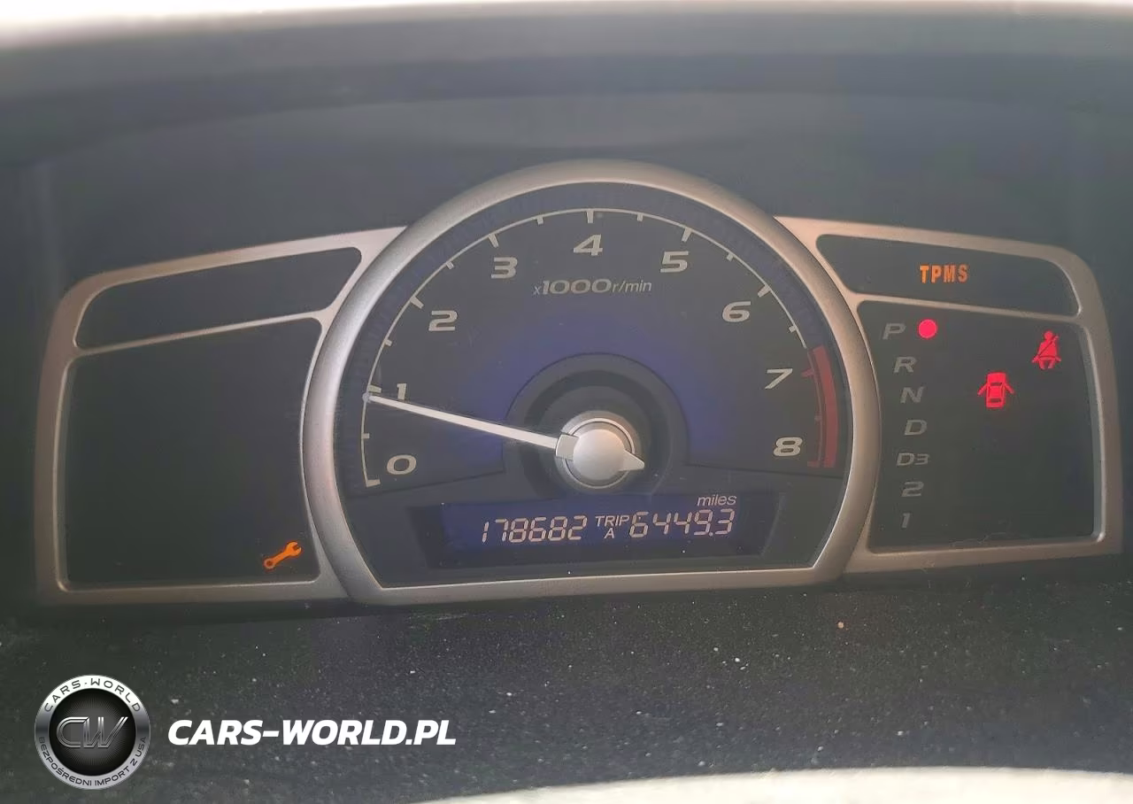 2008 Honda Civic Lx VIN:2HGFA16548H328904 - 9