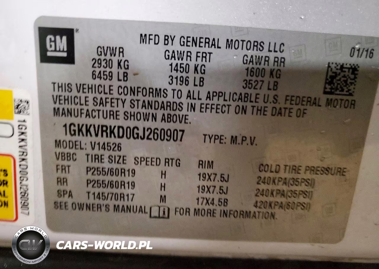 2016 GMC Acadia Slt-1 VIN:1GKKVRKD0GJ260907 - 13