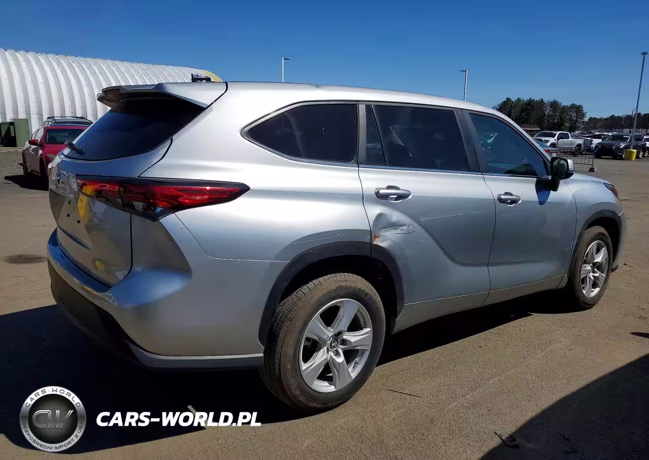 2023 Toyota Highlander L VIN:5TDKDRAH4PS020586 - 3