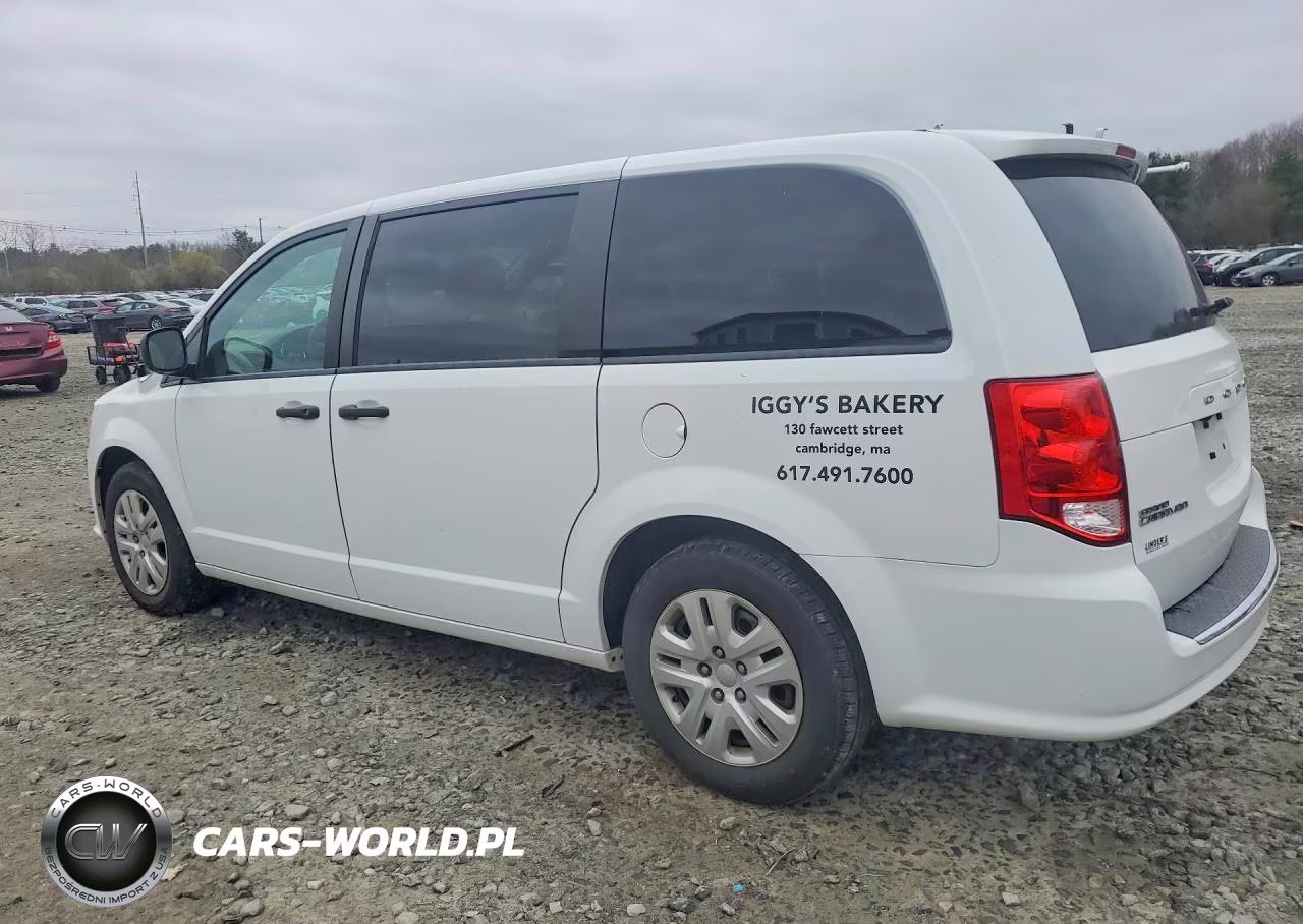 2019 Dodge Grand Caravan Se VIN:2C4RDGBG1KR704540 - 2