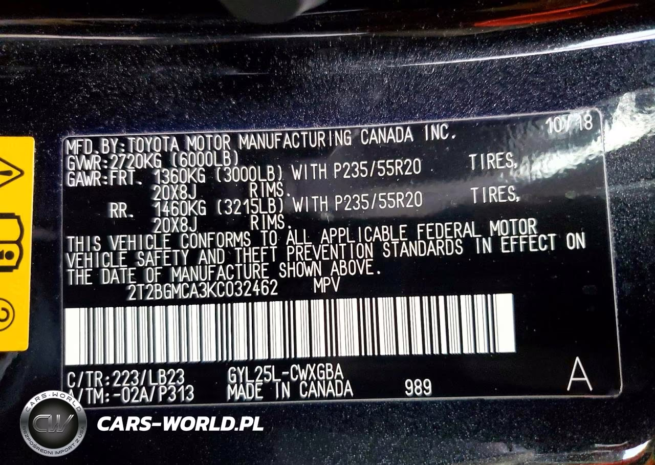 2019 Lexus Rx 450H Base VIN:2T2BGMCA3KC032462 - 14