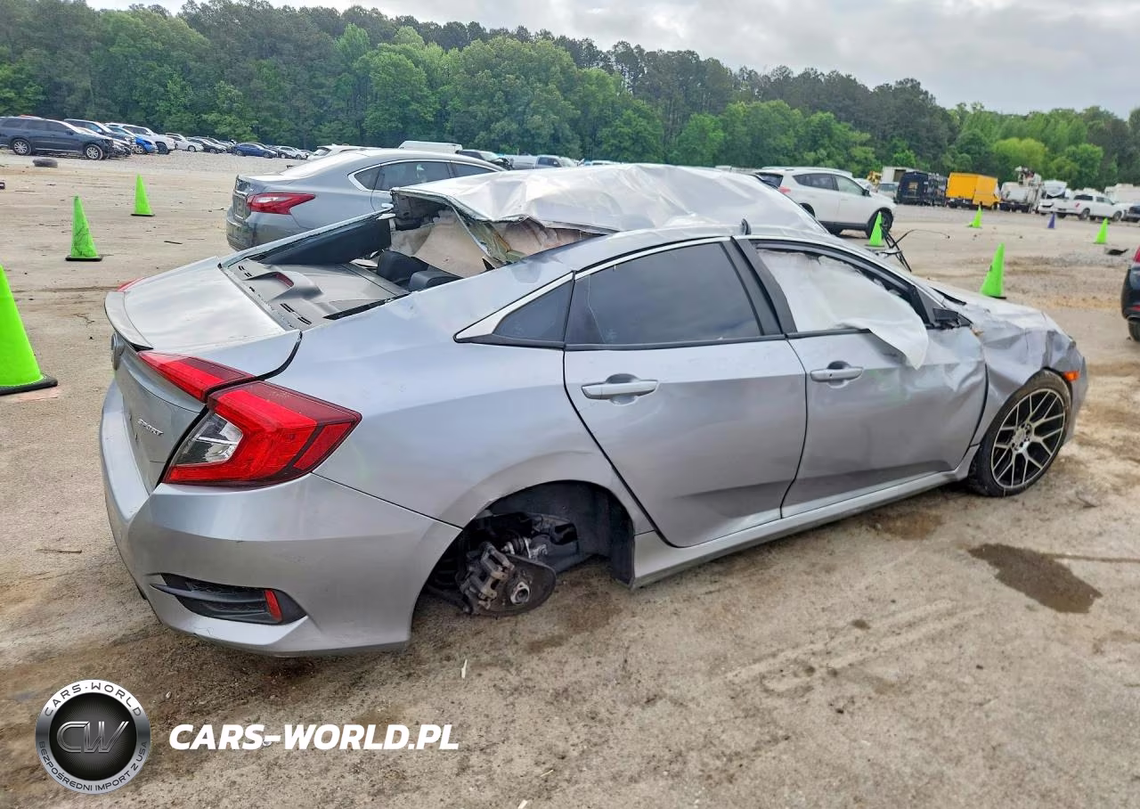2020 Honda Civic Sport VIN:2HGFC2F80LH517844 - 3