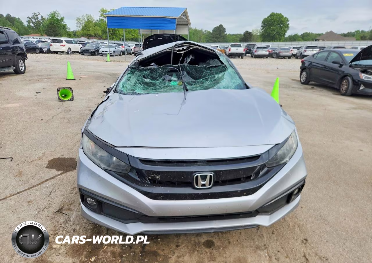 2020 Honda Civic Sport VIN:2HGFC2F80LH517844 - 5