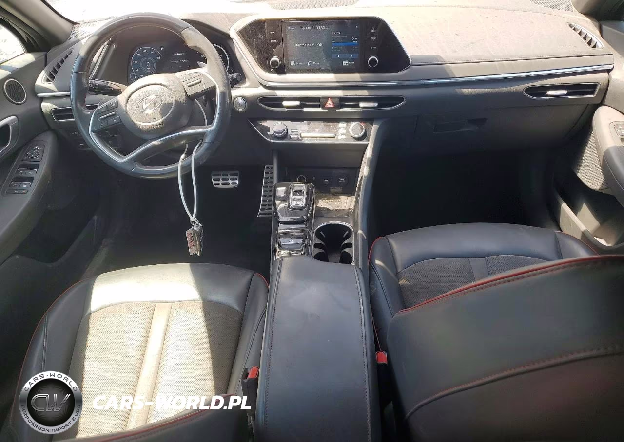 2021 Hyundai Sonata Sel Plus VIN:5NPEJ4J22MH062759 - 8