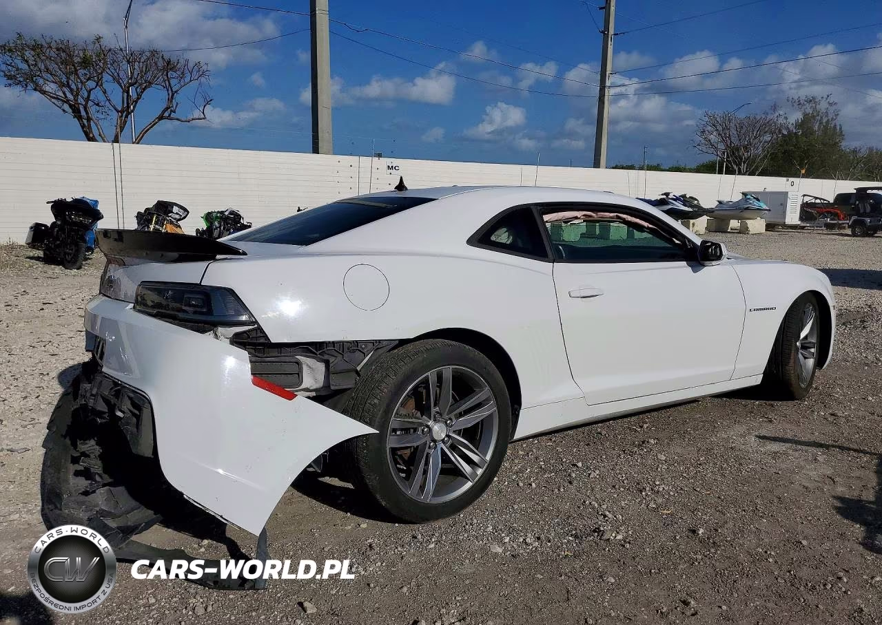 2014 Chevrolet Camaro Ls VIN:2G1FA1E34E9300968 - 3
