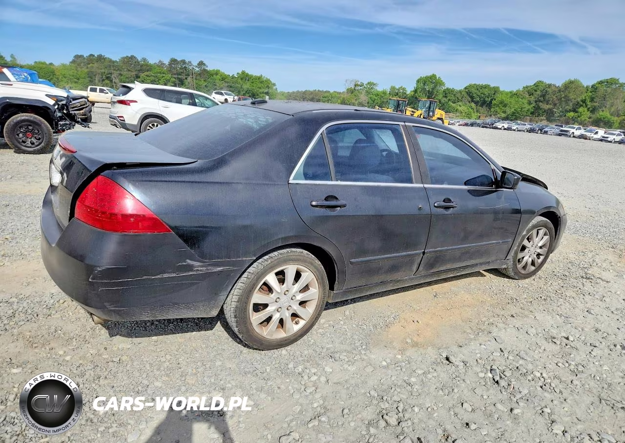 2007 Honda Accord Ex VIN:1HGCM568X7A076729 - 3