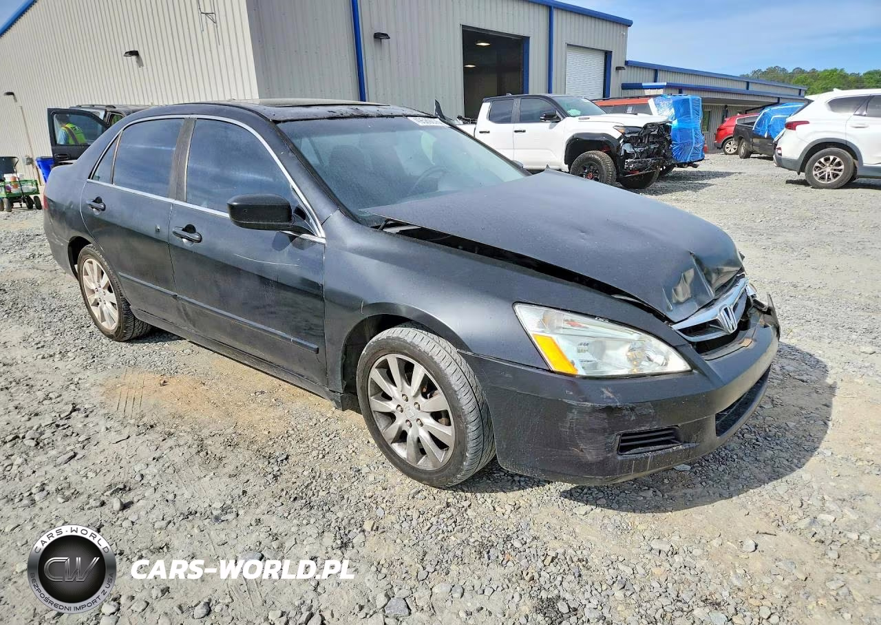 2007 Honda Accord Ex VIN:1HGCM568X7A076729 - 4