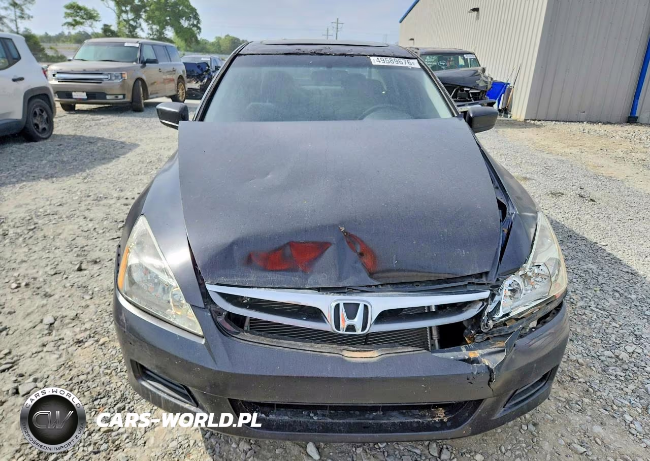 2007 Honda Accord Ex VIN:1HGCM568X7A076729 - 5