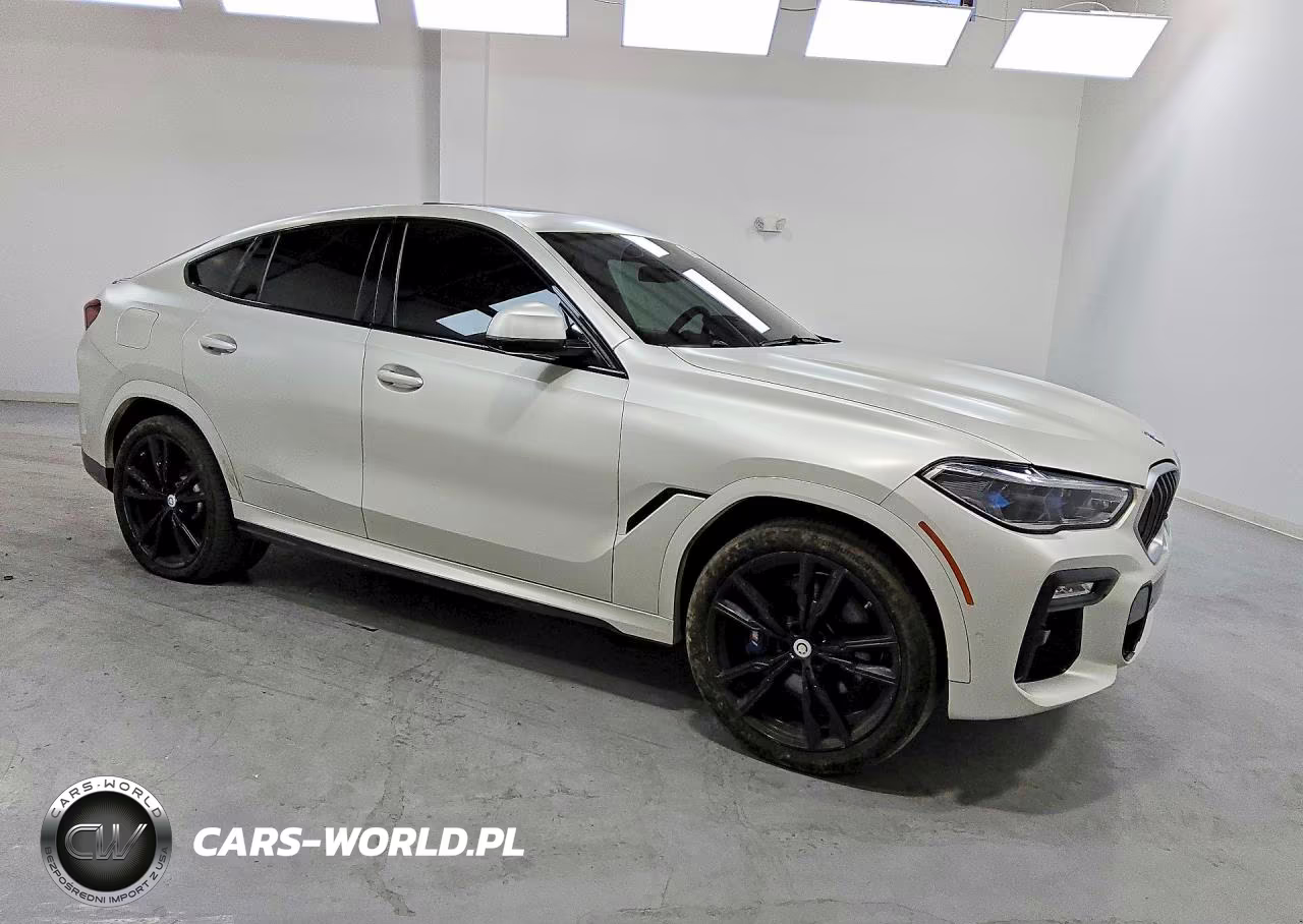 2021 BMW X6 M50I VIN:5UXCY8C04M9E21187 - 4
