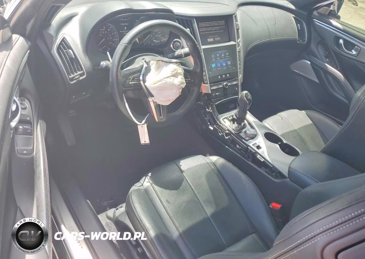 2019 Infiniti Q60 3.0T Luxe VIN:JN1EV7EK7KM230496 - 8