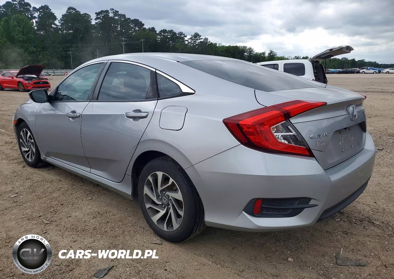 2016 Honda Civic Ex VIN:19XFC2F73GE072619 - 2