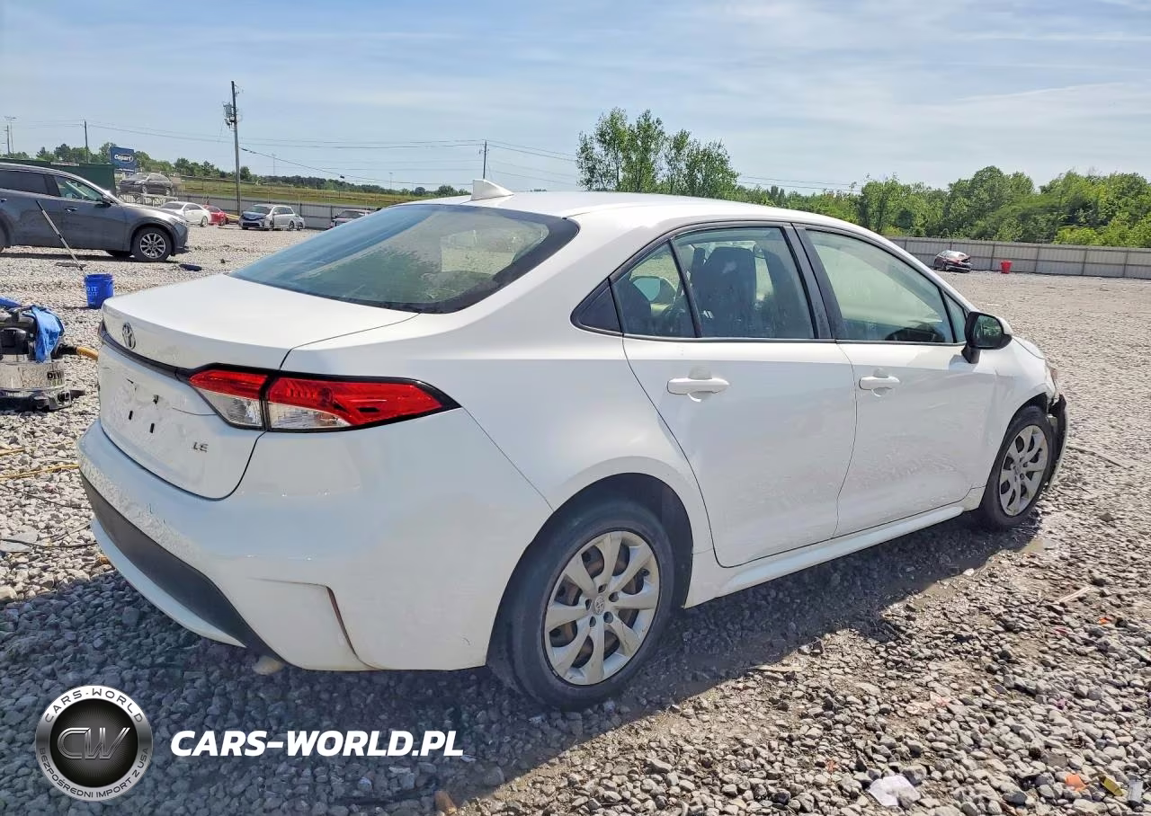 2020 Toyota Corolla Le VIN:JTDEPRAE1LJ033703 - 3