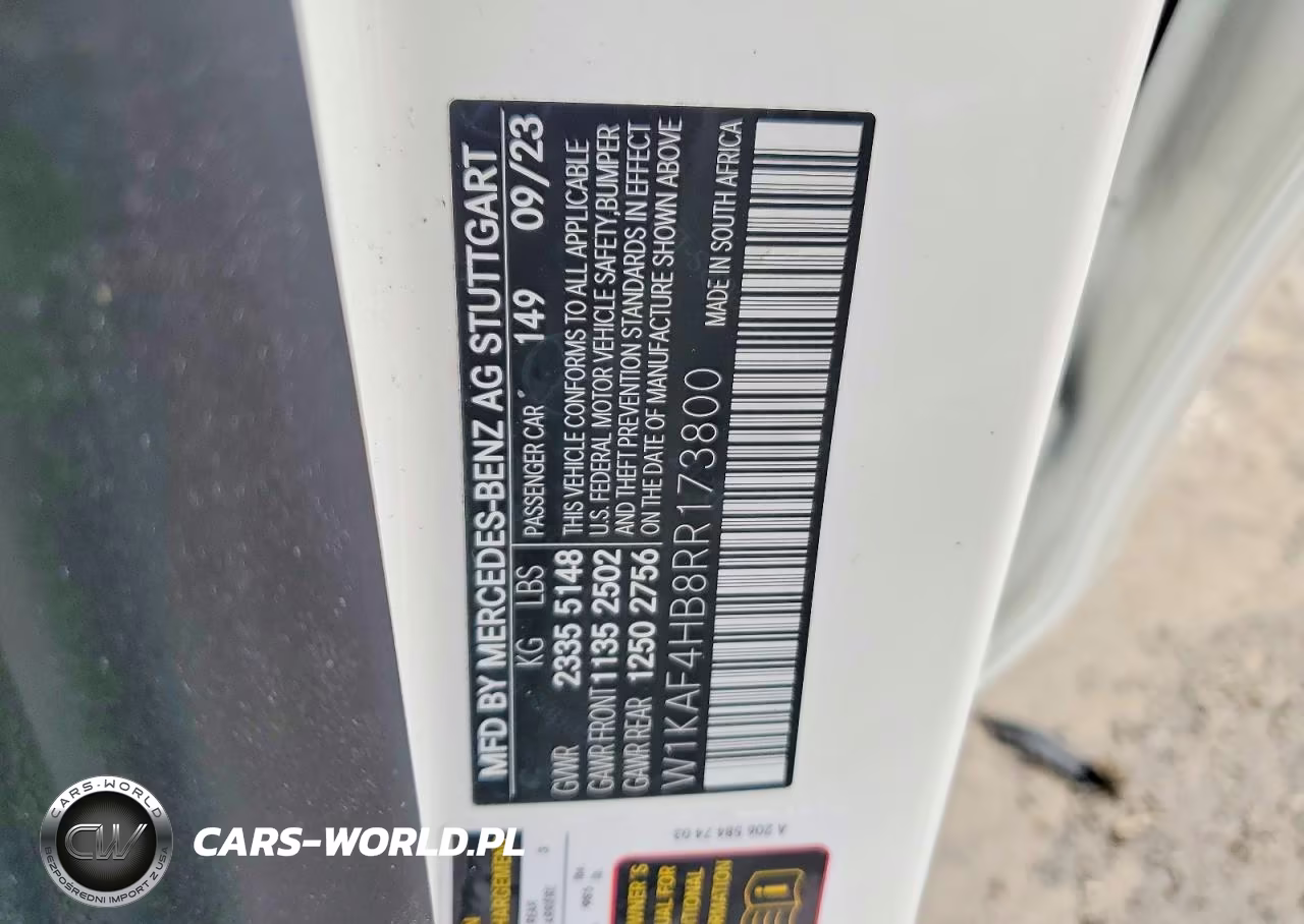 2024 Mercedes-Benz C 300 4Matic VIN:W1KAF4HB8RR173800 - 13