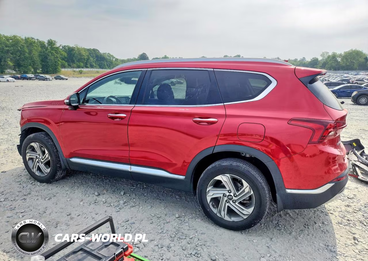 2021 Hyundai Santa Fe Sel VIN:5NMS3DAJ1MH342027 - 2