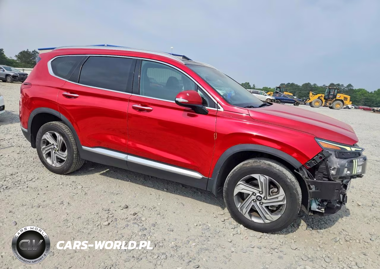 2021 Hyundai Santa Fe Sel VIN:5NMS3DAJ1MH342027 - 4