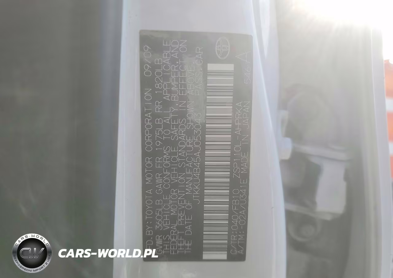 2010 Scion Xd Base VIN:JTKKU4B45AJ053043 - 12
