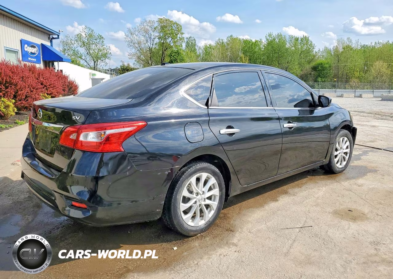 2018 Nissan Sentra Sv VIN:3N1AB7AP9JL633087 - 3