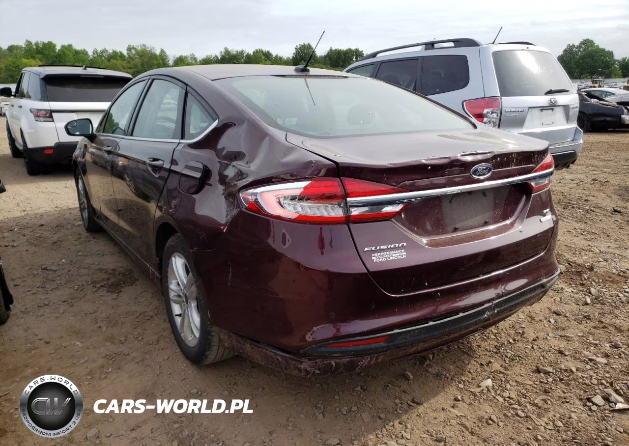 2018 Ford Fusion Se VIN:3FA6P0HD0JR135239 - 3