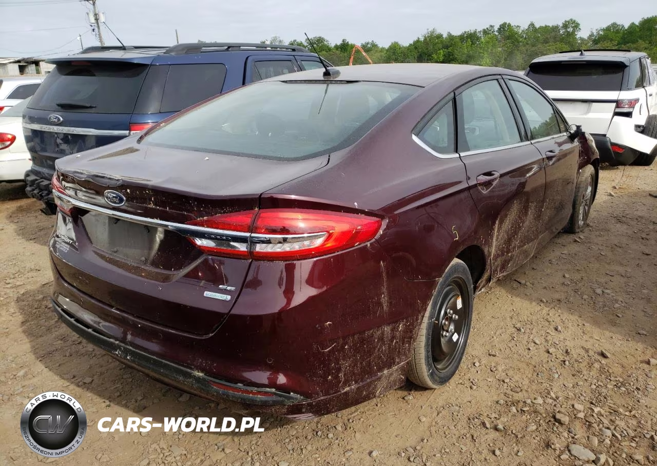 2018 Ford Fusion Se VIN:3FA6P0HD0JR135239 - 4
