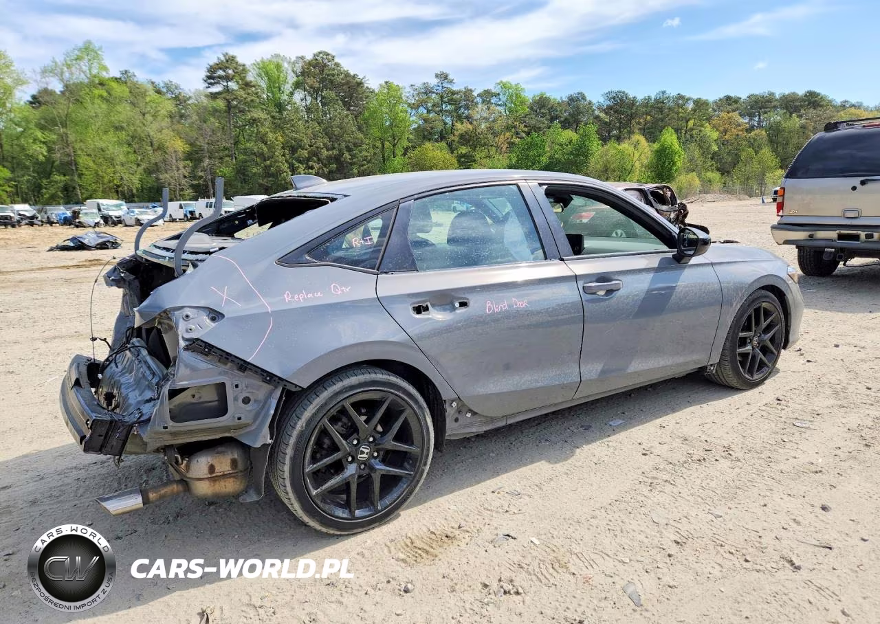 2025 Honda Civic Sport VIN:2HGFE2F54SH507249 - 3