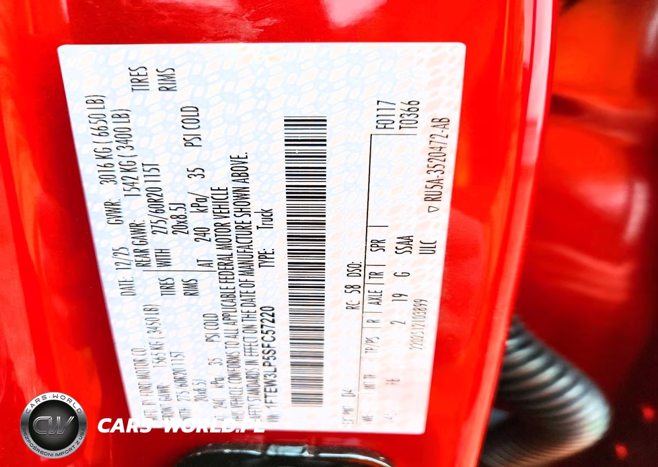 2025 Ford F150 Xlt VIN:1FTEW3LP5SFC57220 - 13