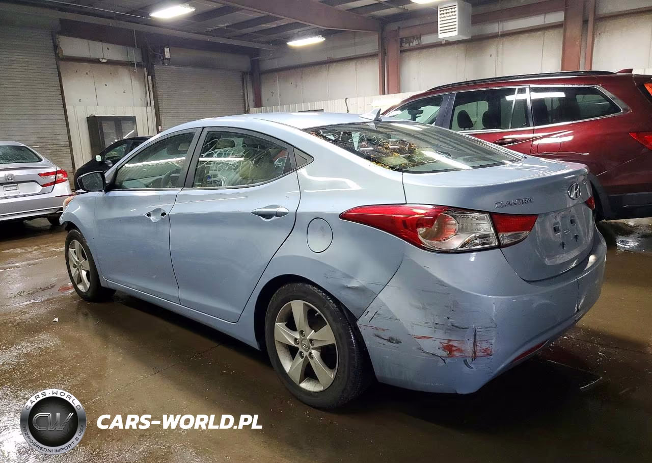 2011 Hyundai Elantra Gls VIN:KMHDH4AE0BU099423 - 2
