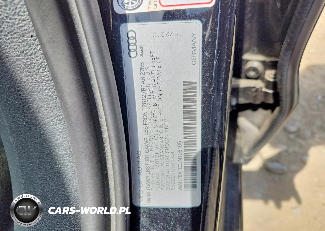 2018 Audi A6 Premium VIN:WAUF8AFC0JN106105 - 13