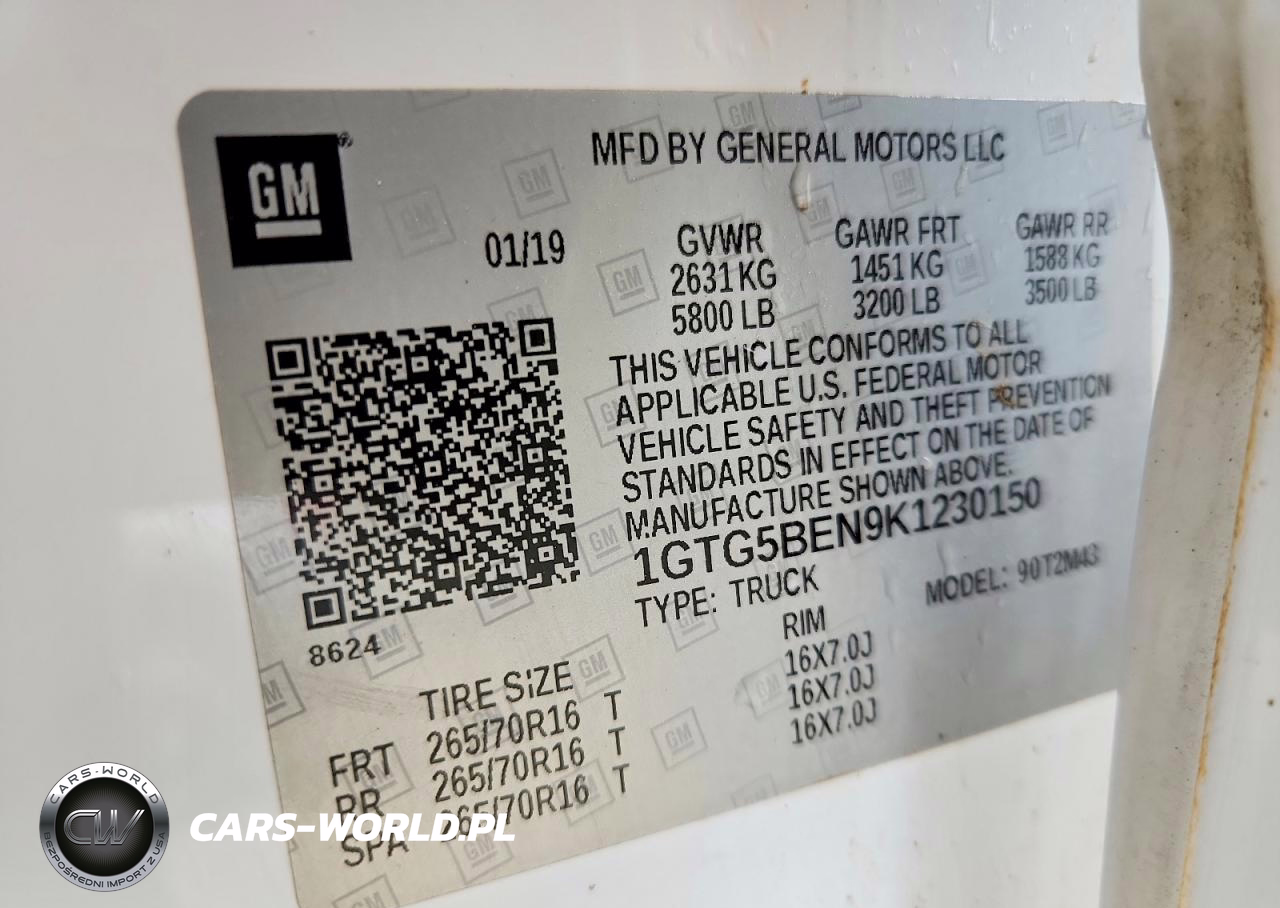 2019 GMC Canyon VIN:1GTG5BEN9K1230150 - 12
