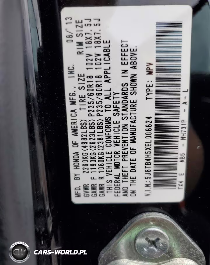 2014 Acura Rdx Technology VIN:5J8TB4H5XEL008824 - 13