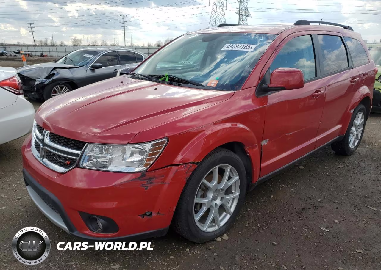 2014 Dodge Journey Sxt VIN:3C4PDDBG7ET192919 - 1