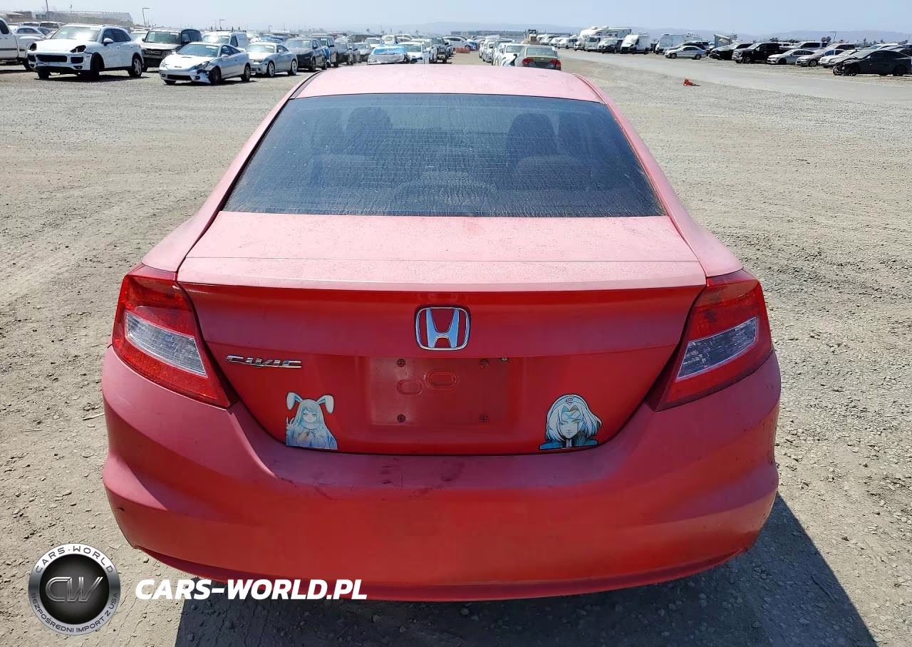 2013 Honda Civic Lx VIN:2HGFG3B5XDH526753 - 6