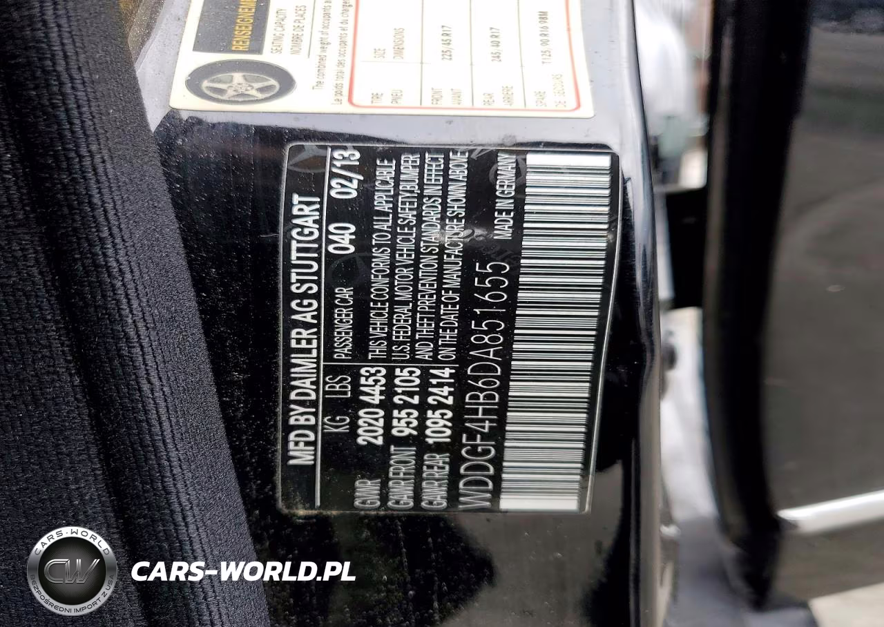 2013 Mercedes-Benz C 250 VIN:WDDGF4HB6DA851655 - 12