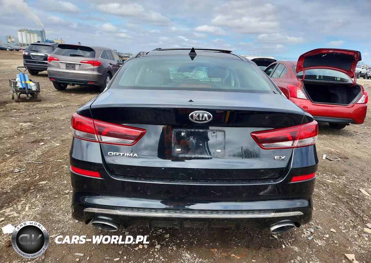 2019 Kia Optima Ex VIN:5XXGU4L13KG292582 - 6