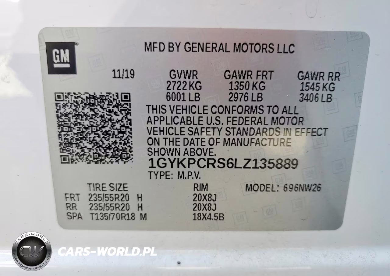 2020 Cadillac Xt6 Premium Luxury VIN:1GYKPCRS6LZ135889 - 14