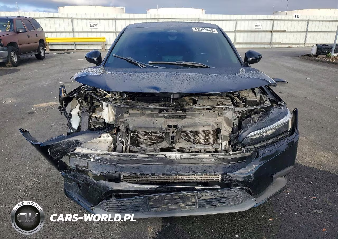 2022 Honda Civic Ex VIN:JHMFE1F74NX001607 - 5