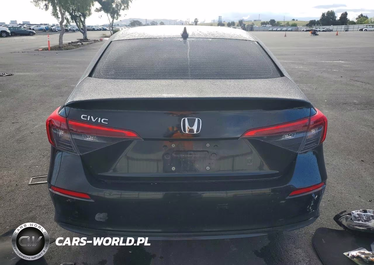 2022 Honda Civic Ex VIN:JHMFE1F74NX001607 - 6