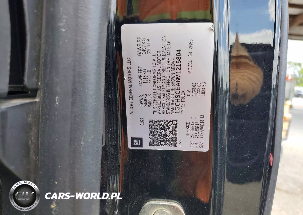 2021 Chevrolet Colorado Lt VIN:1GCHSCEA6M1215804 - 13
