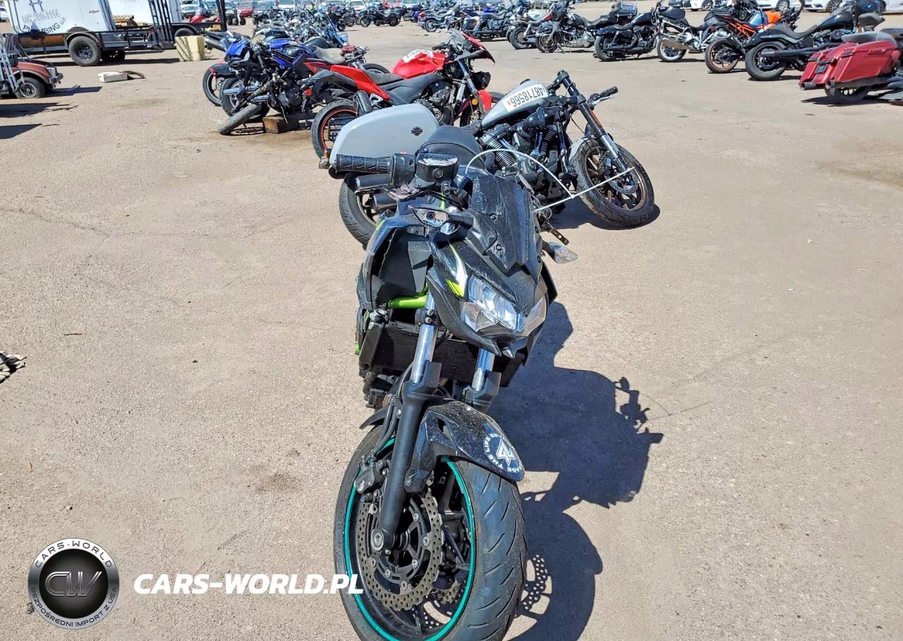 2022 Kawasaki Er650 L VIN:ML5EREL12NDA73929 - 2