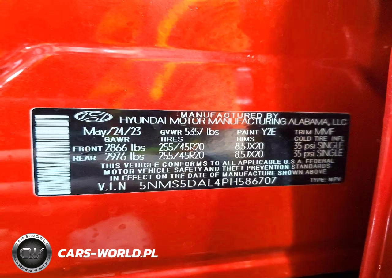 2023 Hyundai Santa Fe Calligraphy VIN:5NMS5DAL4PH586707 - 14