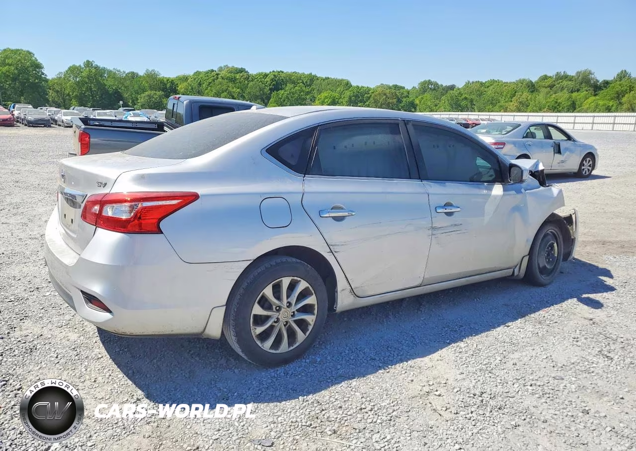 2019 Nissan Sentra Sv VIN:3N1AB7AP0KY403653 - 3