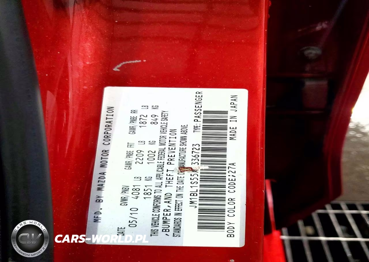 2010 Mazda 3 S VIN:JM1BL1S55A1336723 - 12
