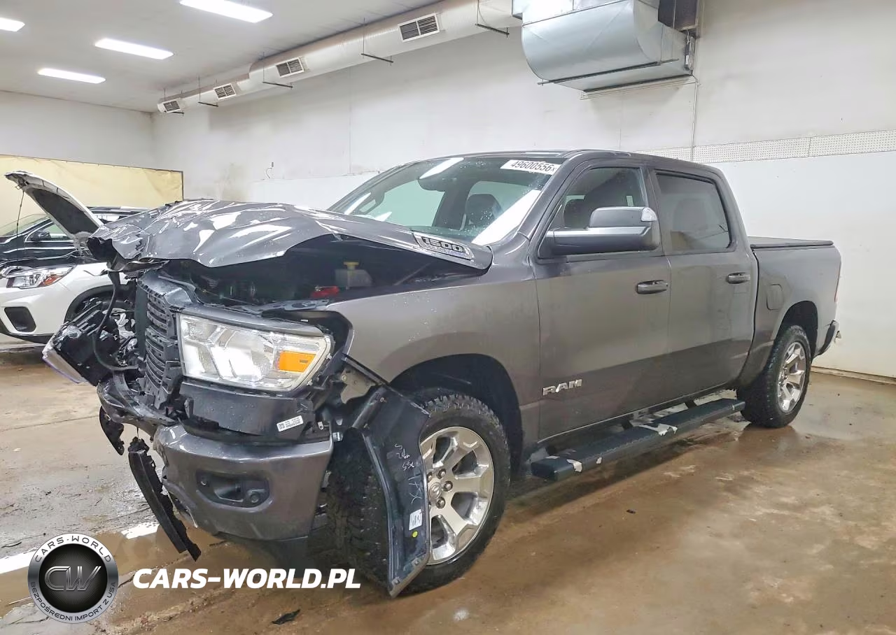 2021 Ram 1500 Big Horn VIN:1C6SRFFT2MN791618 - 1
