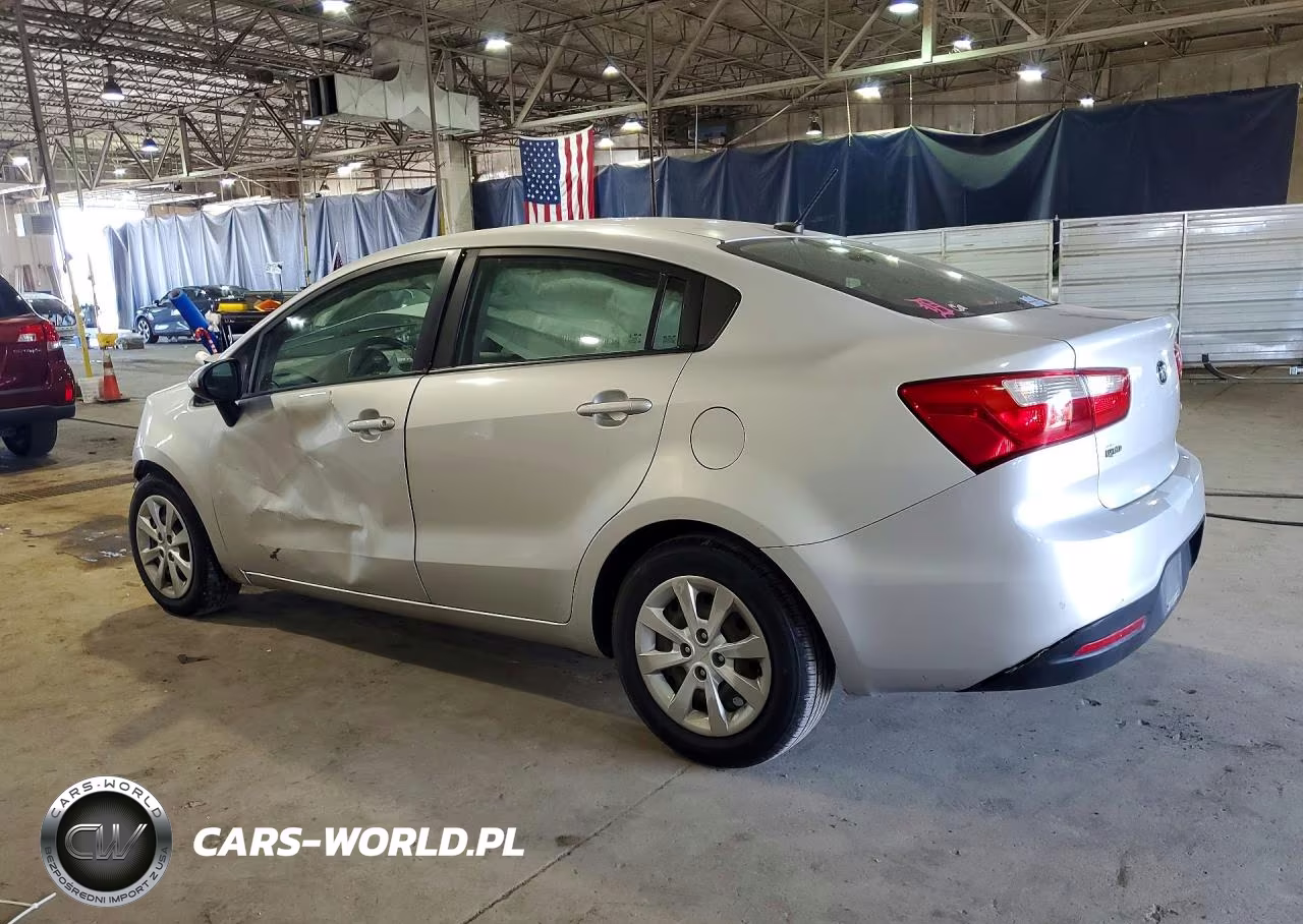 2014 Kia Rio Lx VIN:KNADM4A32E6387612 - 2