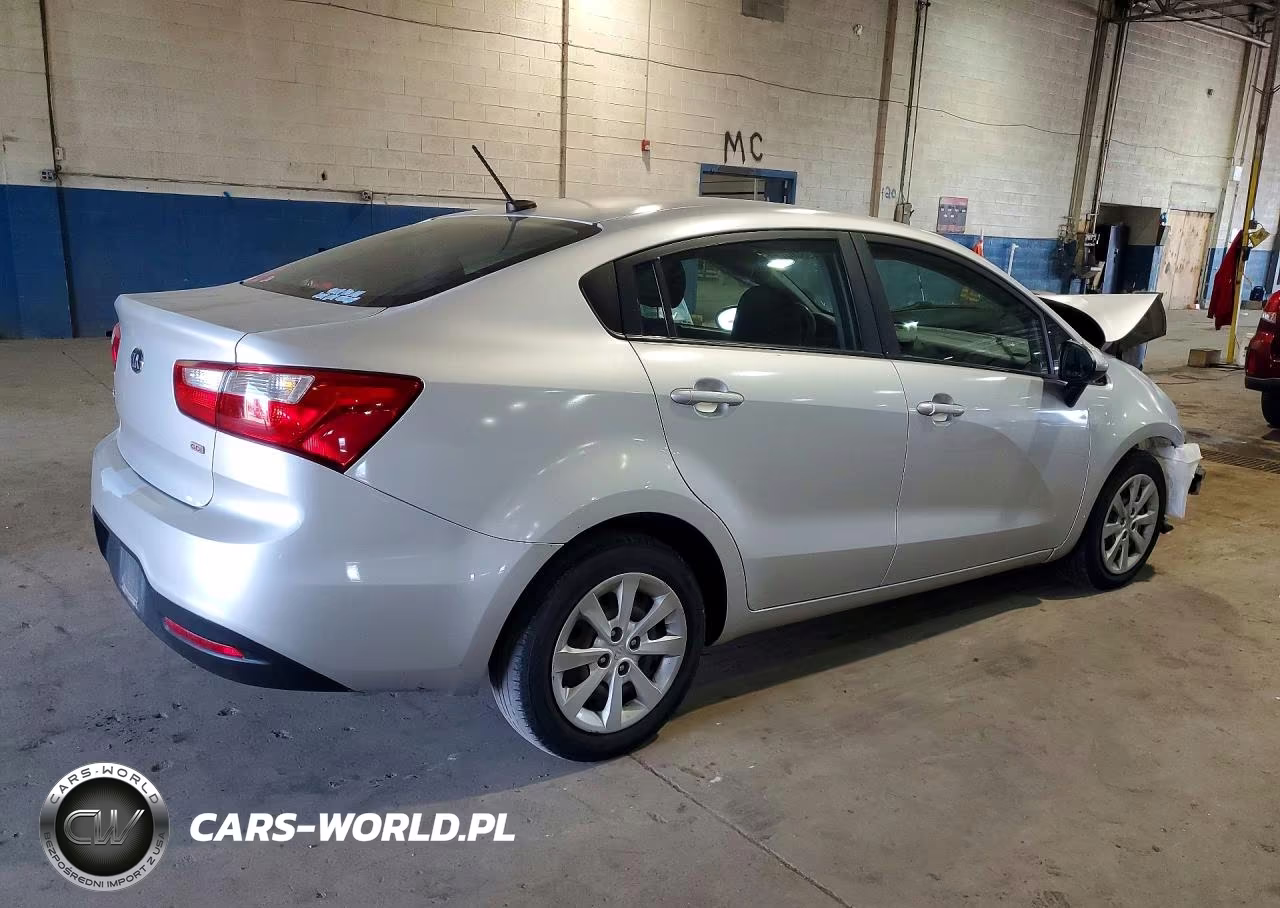 2014 Kia Rio Lx VIN:KNADM4A32E6387612 - 3