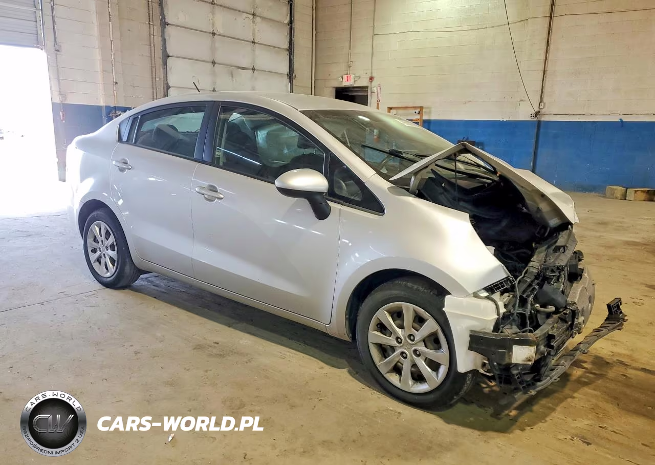 2014 Kia Rio Lx VIN:KNADM4A32E6387612 - 4